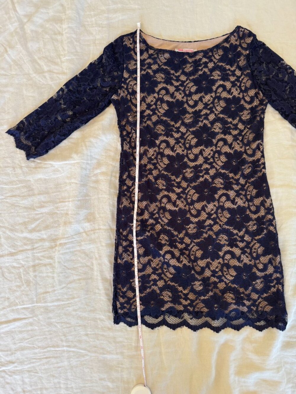 ASOS Petite Elegant Lace Shift Dress | US 10 Petite | Excellent Condition - Picture 10 of 16